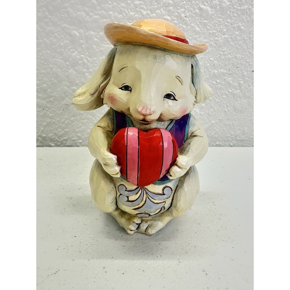 Jim Shore Heartwood Creek 2013 SOMEBUNNY TO LOVE Bunny Figurine 4041775